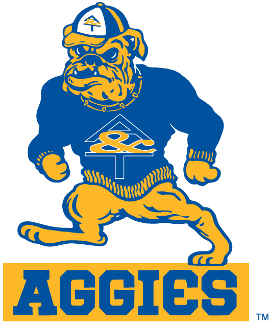 North Carolina A&T Aggies logos iron-ons